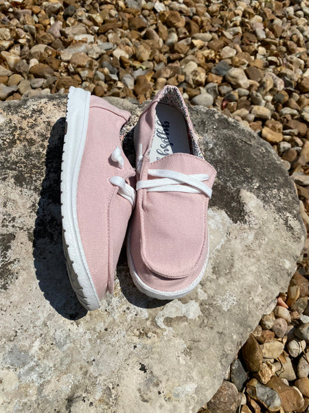 Blush canvas shoes on sale