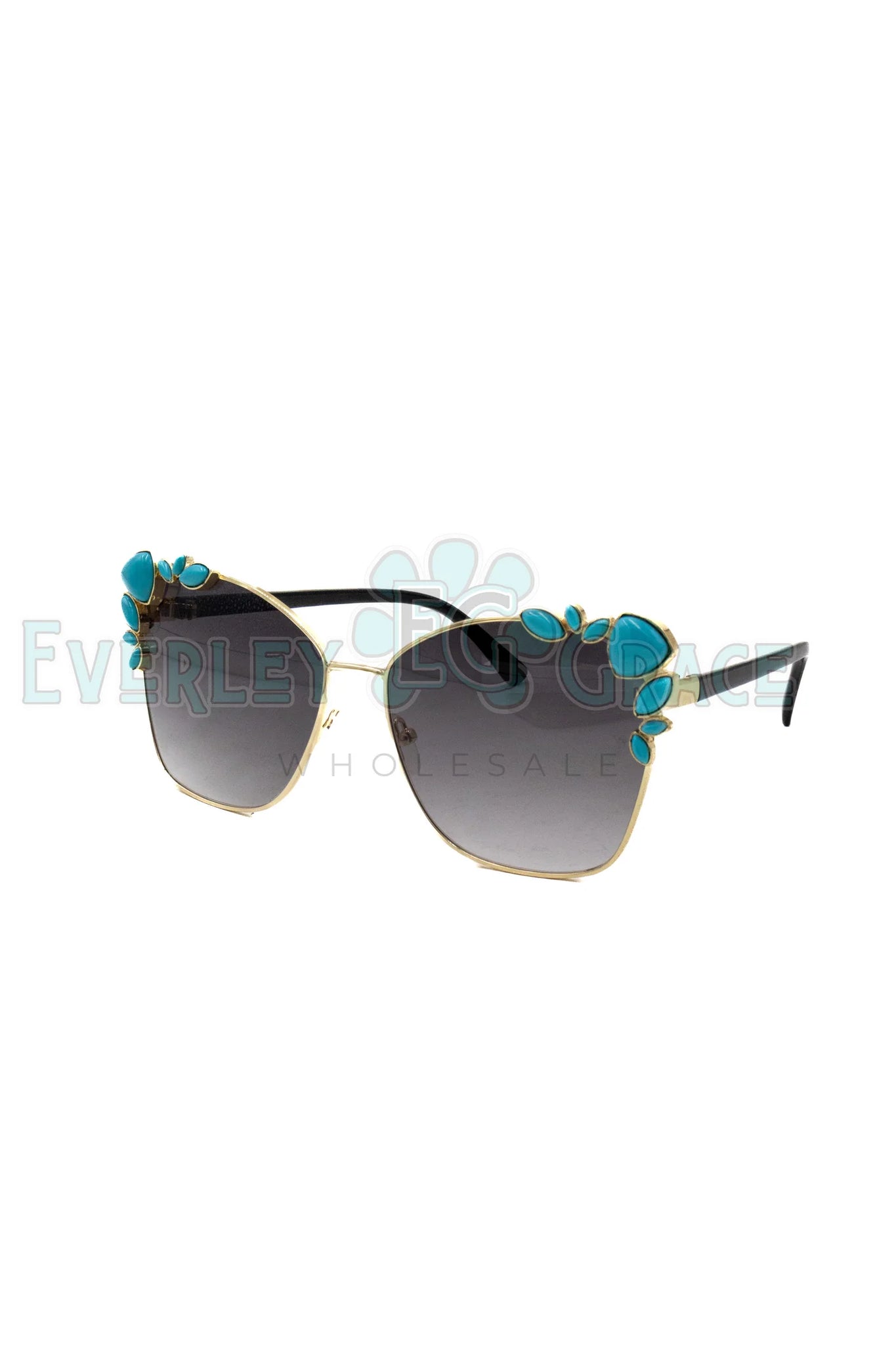 Turquoise Fancy Sunglasses