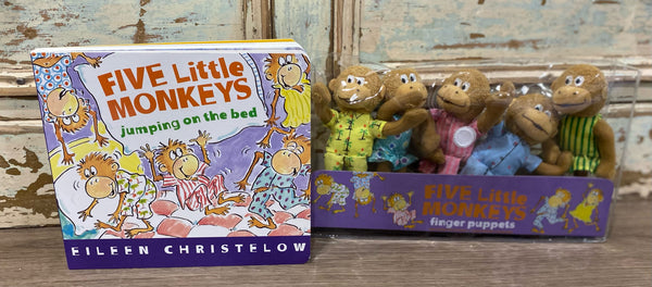 Five Little Monkeys Jumping on the Bed Board Book
