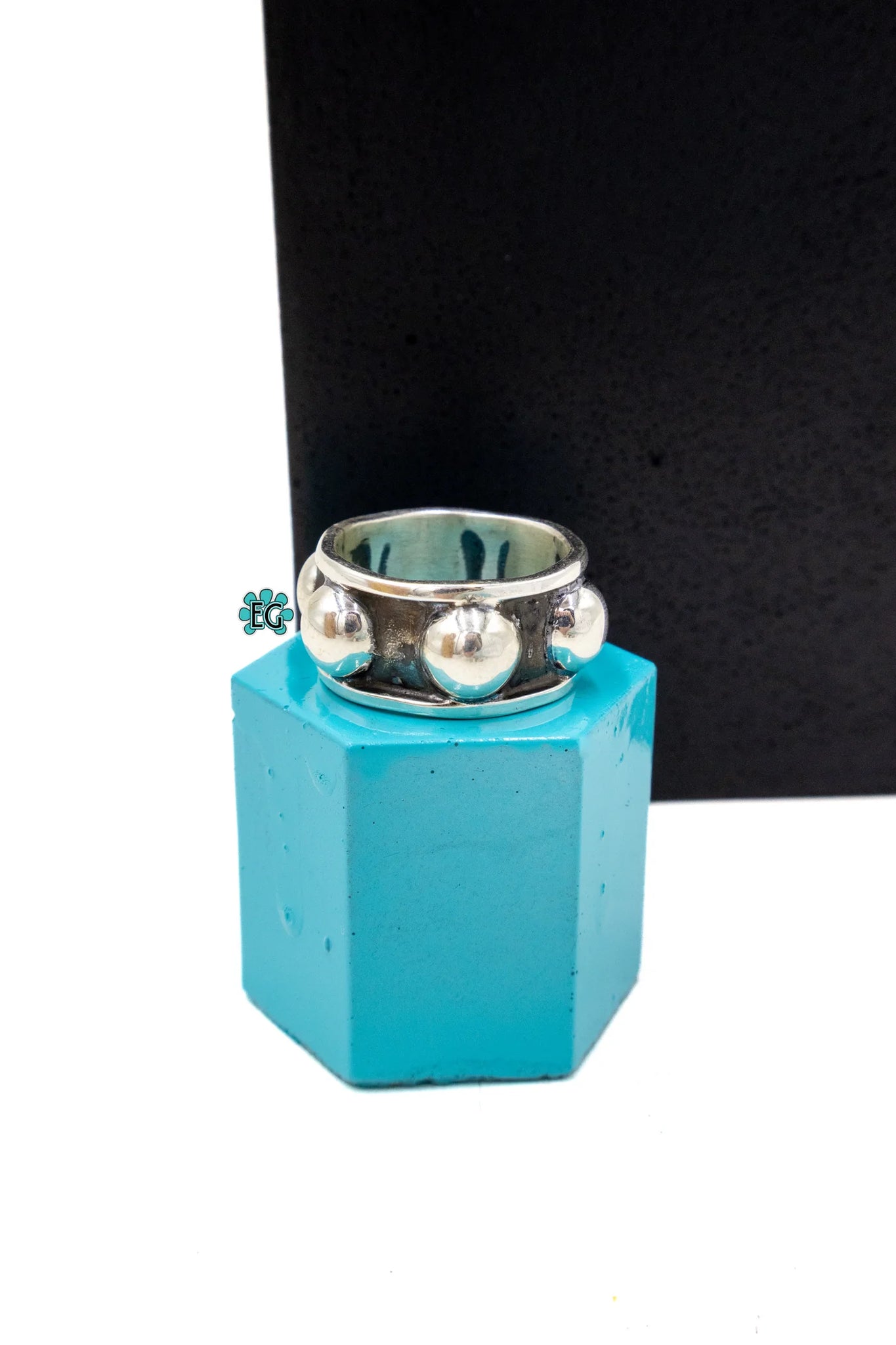 Stillwater Silver Pearl Ring 8mm