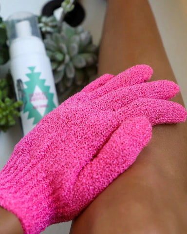 Desert Bronze Exfoliator Glove