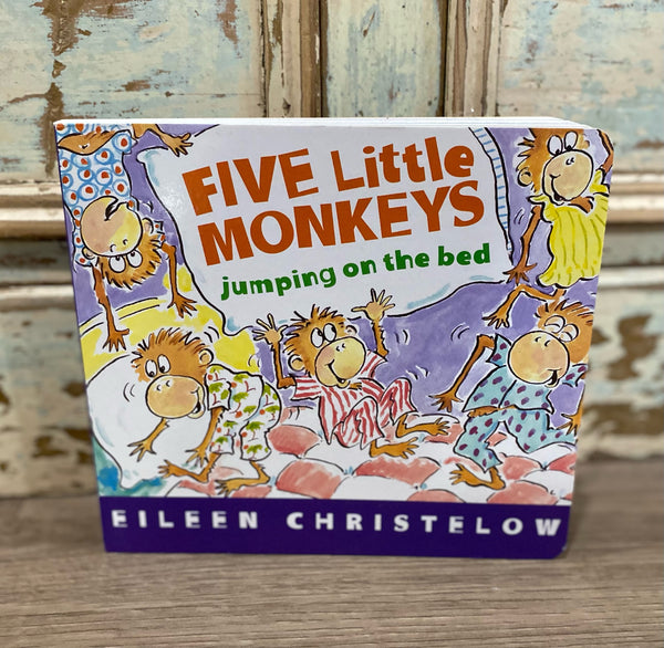 Five Little Monkeys Jumping on the Bed Board Book
