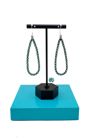 Turquoise Teardrop Earrings
