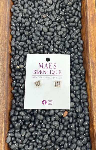 Beth Dutton Inspired Sterling Silver Stud Earrings