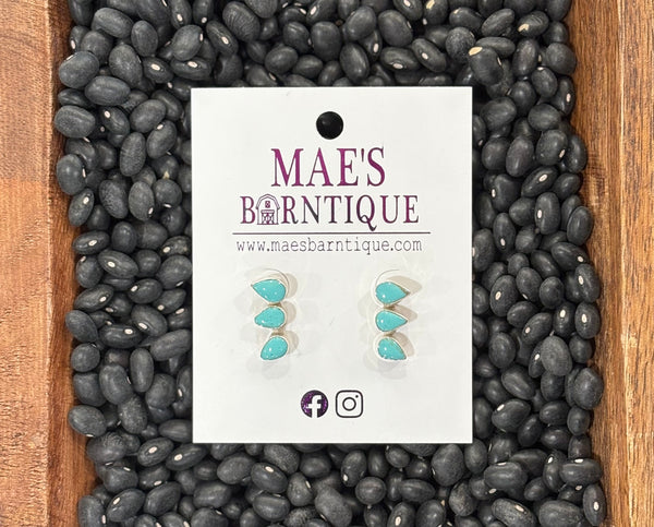 Touch of Turquoise Ear Crawlers