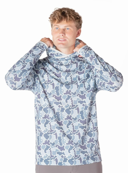 Grey Camo Hoodie
