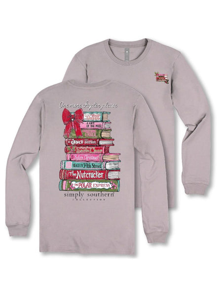 Christmas Books Long Sleeve Tee