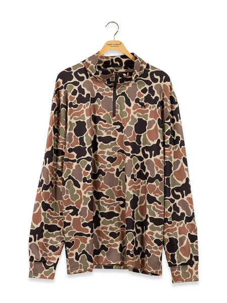 Endurance Quarter Zip Dark Camo