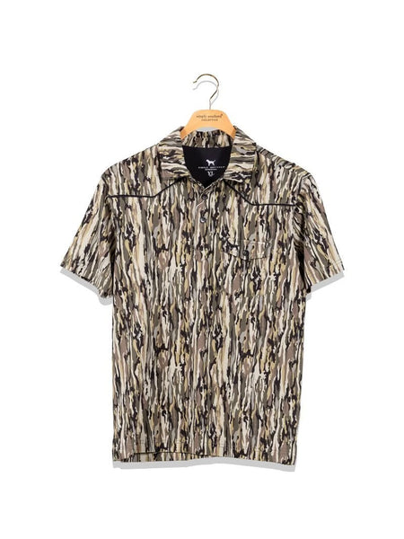 Youth Western Performance Polo MD Camo