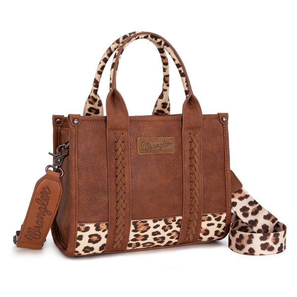 Leopard Print Concealed Carry Tote/Crossbody