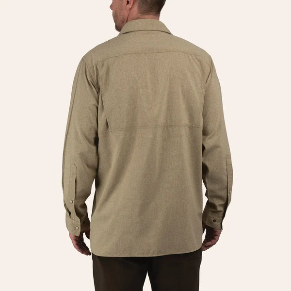 Allen UPF 50 Plus Work Shirt Elmwood Heather