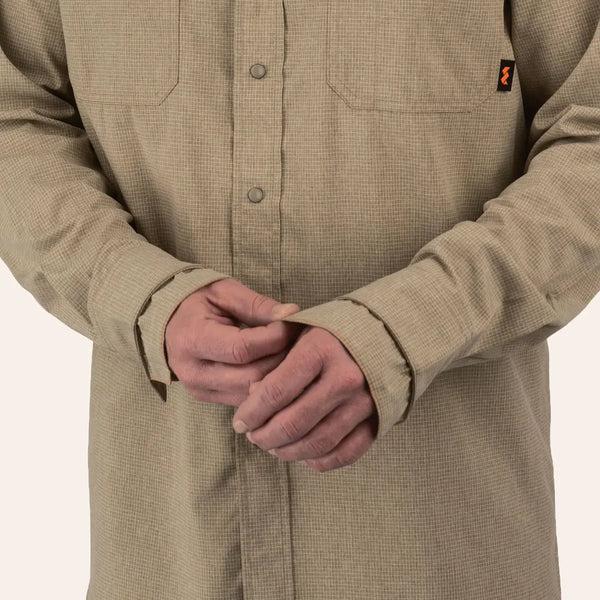 Allen UPF 50 Plus Work Shirt Elmwood Heather