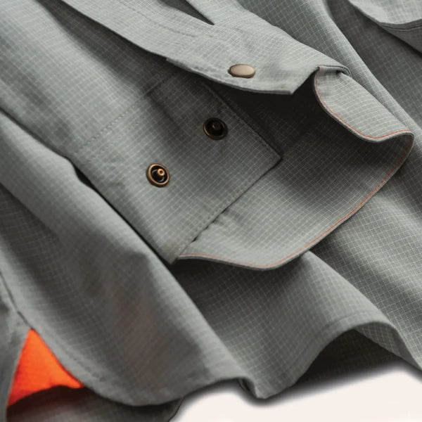 Allen UPF 50 Plus Work Shirt Quarry Heather