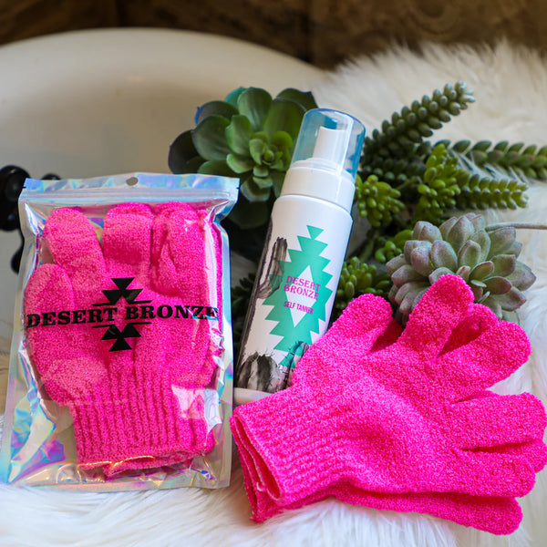 Desert Bronze Exfoliator Glove