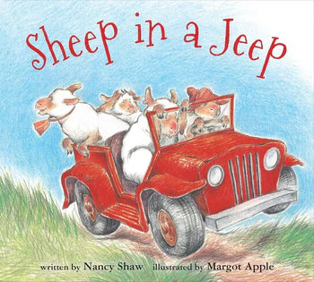 Sheep In A Jeep Book