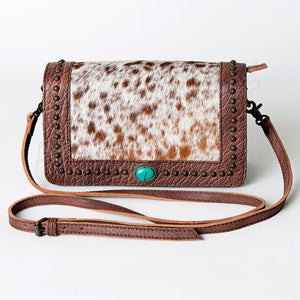 Small Leather Hair on Hide Crossbody