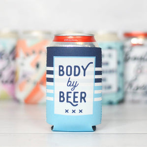 Body By Beer Can Cooler