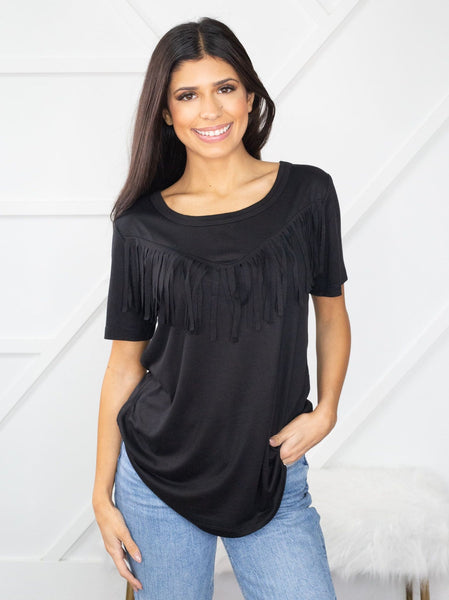Right Western Black Top