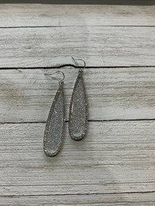 Silver Sparkle Diana Earrings