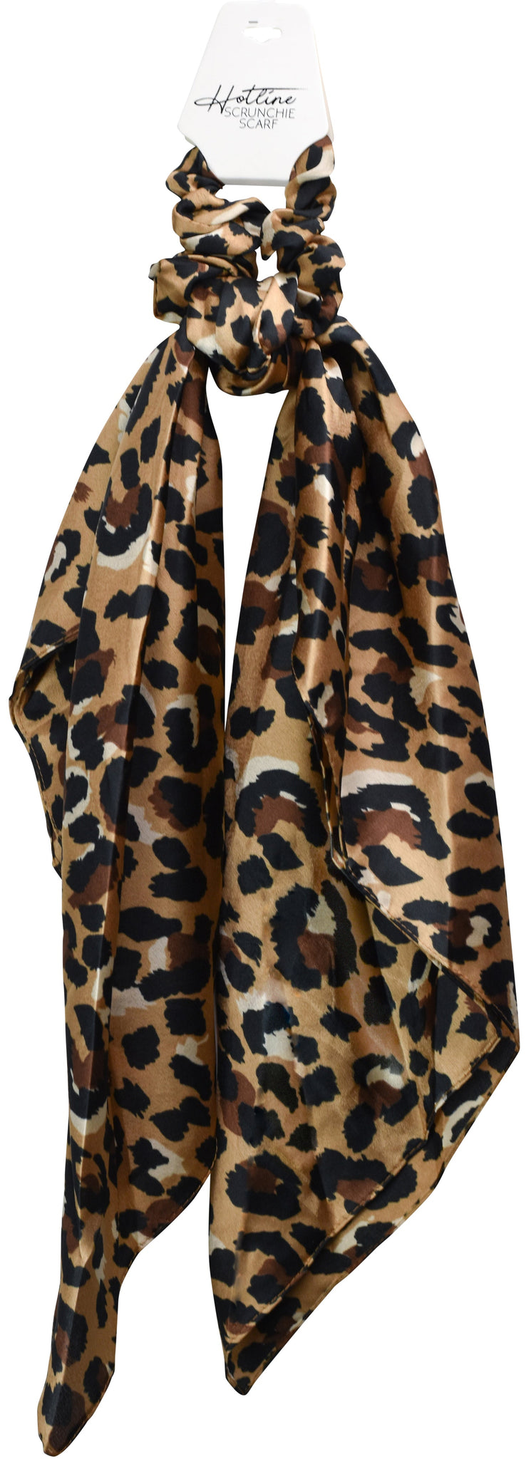 Leopard Scrunchie Scarf