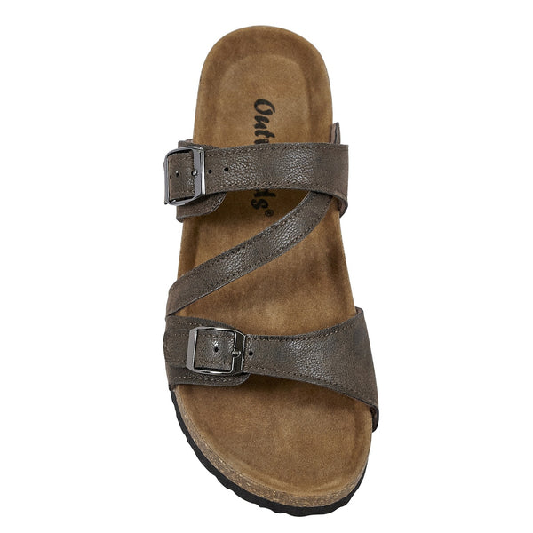 Brown Strappy Birk Sandals