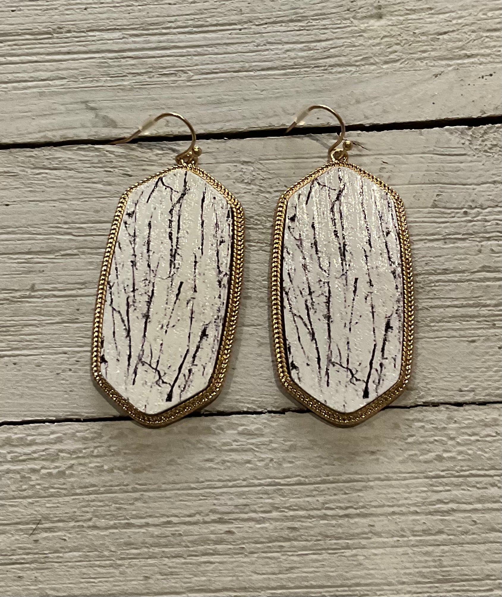 Into the White Wilderness Earrings