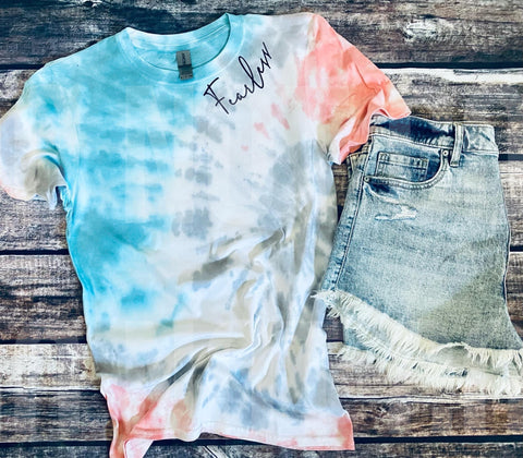 Fearless Hand Dyed Tee
