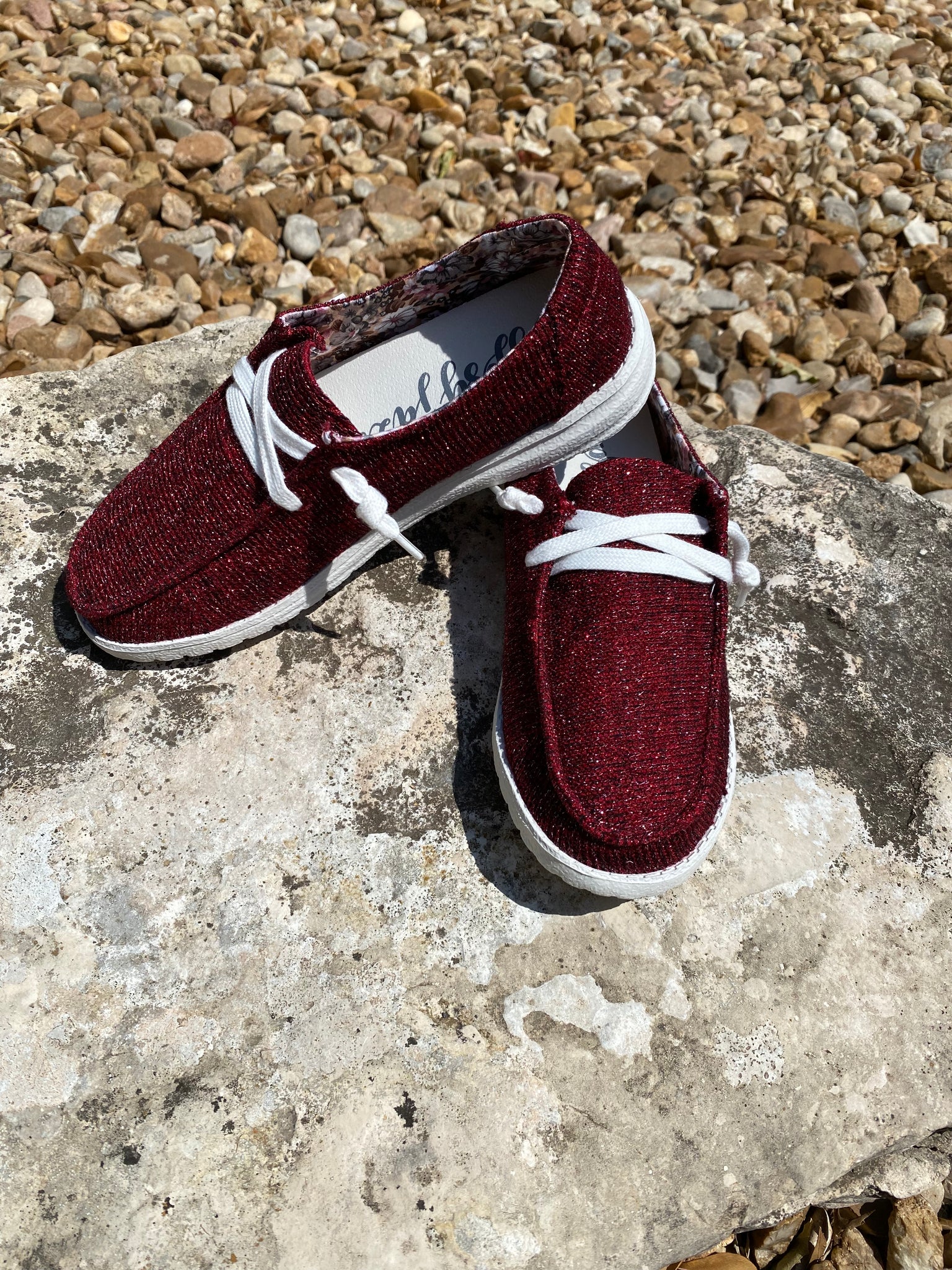 Red sales jazz boots