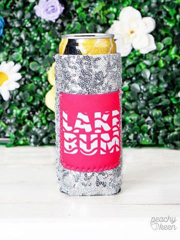 Lake Bum Slim Can Cooler